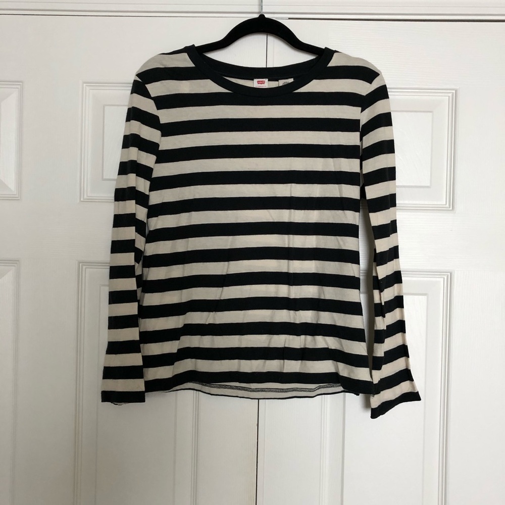 Gap Long Sleeve Striped Shirt